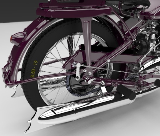 摩托车模型DKW 350缩略图